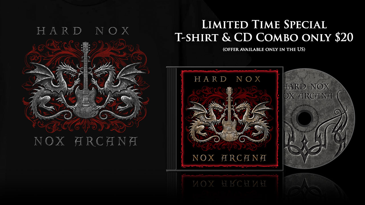 Hard Nox T-shirt CD Combo